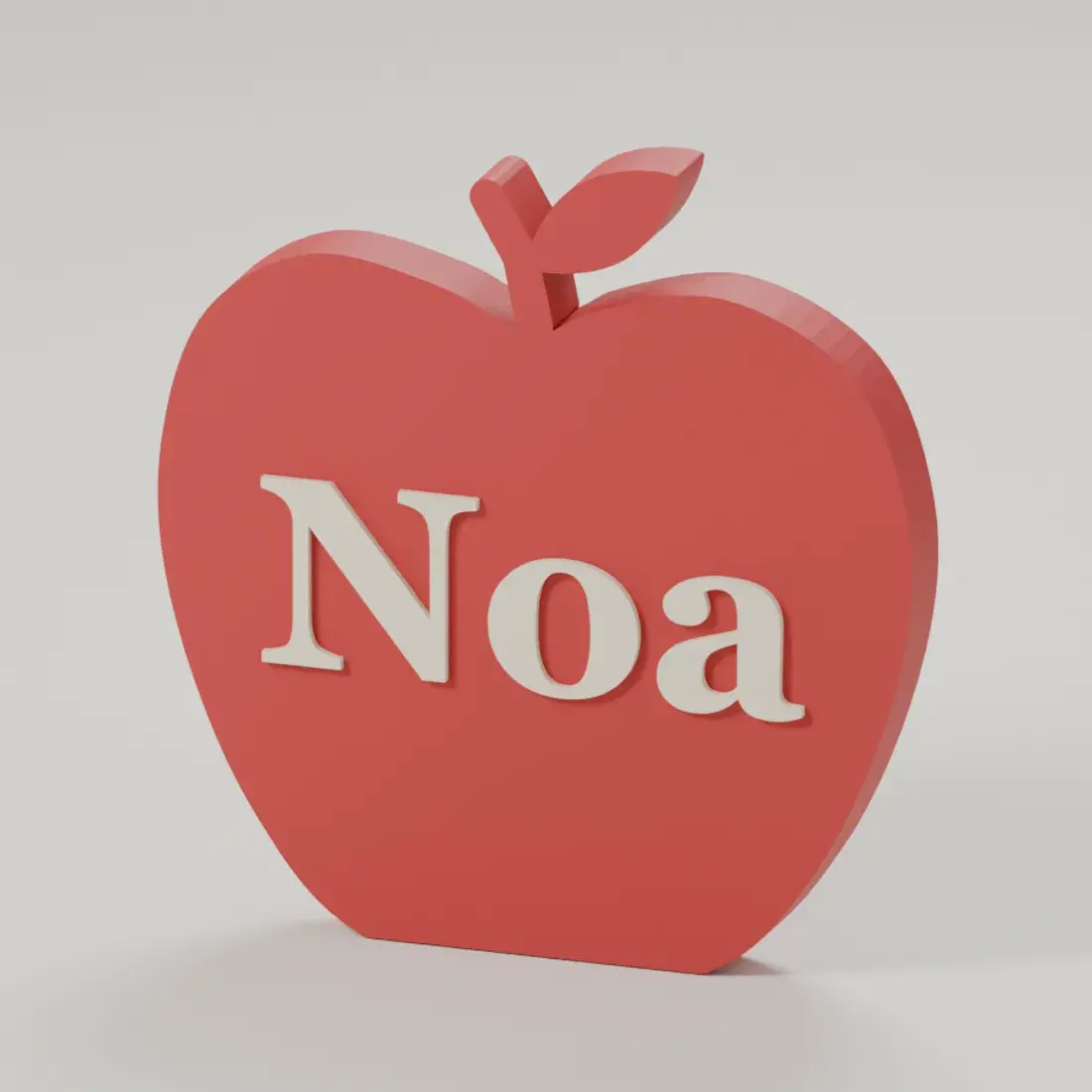 Render of the apple place names