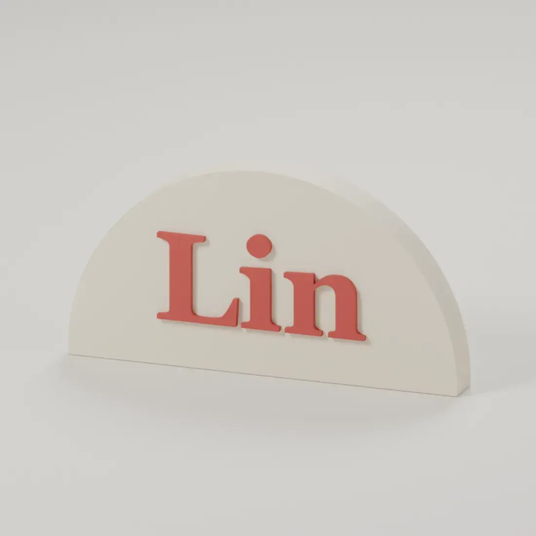 Render of the arch place name