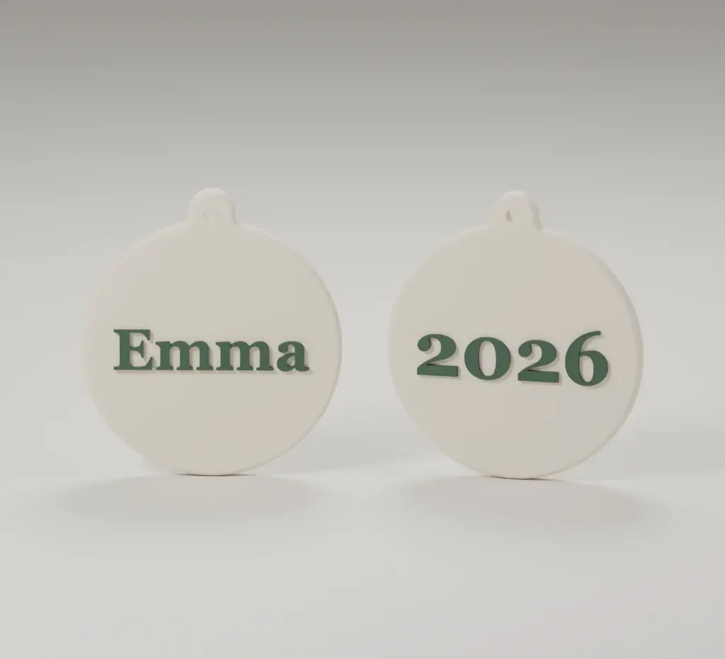 Render of the family ornaments