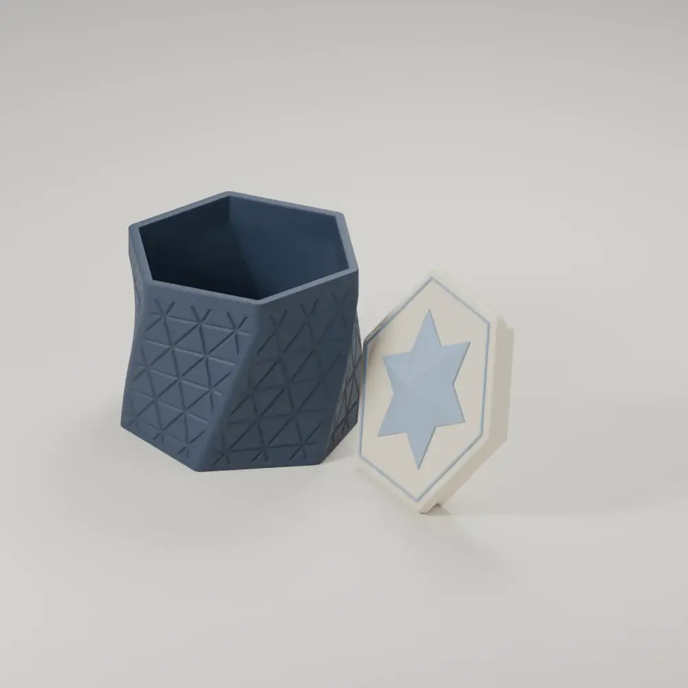 Render of the twisted star box