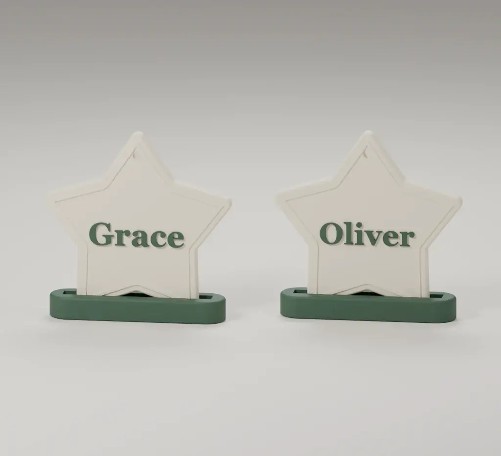 Render of the star place names