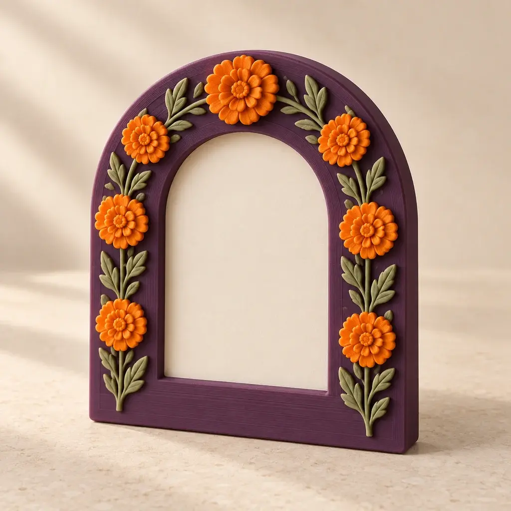 Marigold memory frame, shown in its collection palette.