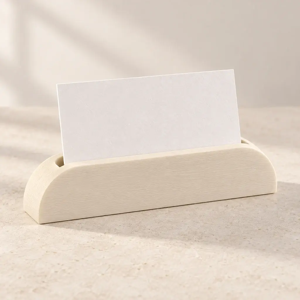 Reception card stand, shown in its collection palette.