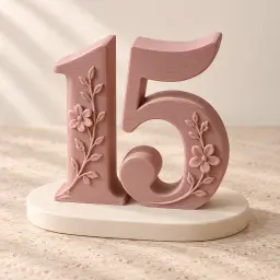 The floral fifteen in Rose & Ivory