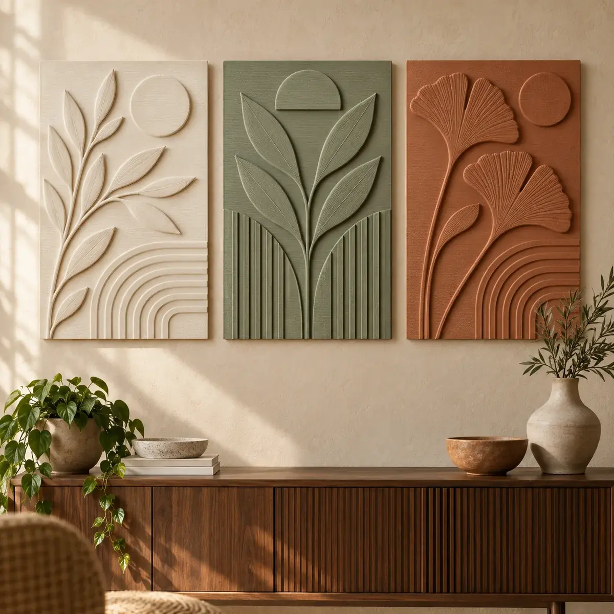 The relief wall tiles