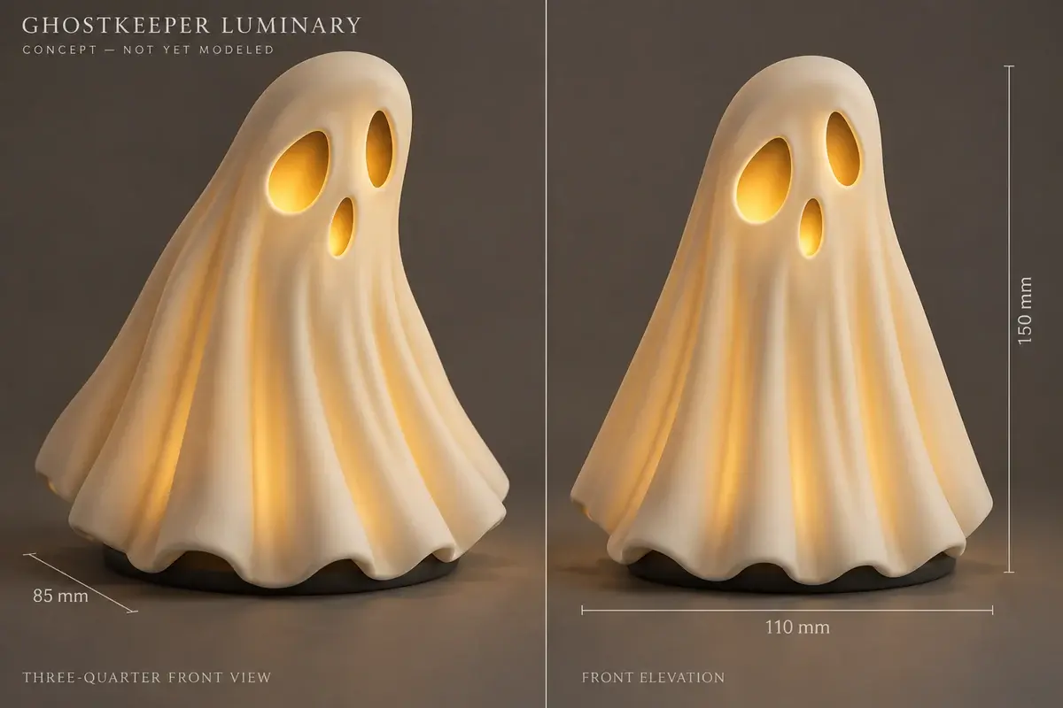 Original concept illustration for Ghostkeeper Luminary