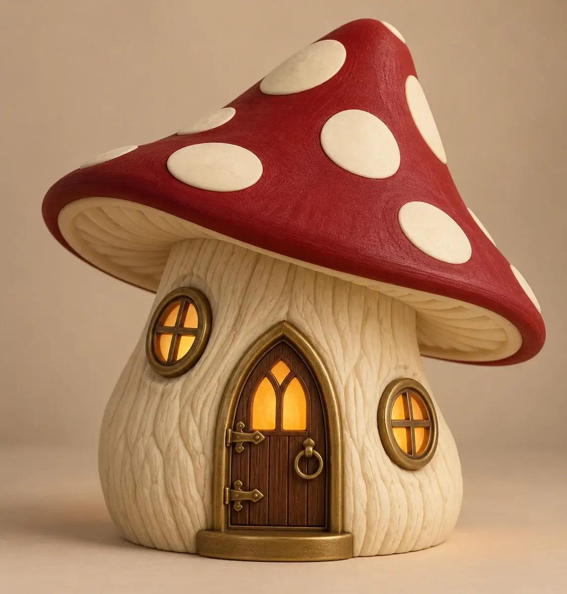 Original concept illustration for Mushroom Witch Cottage