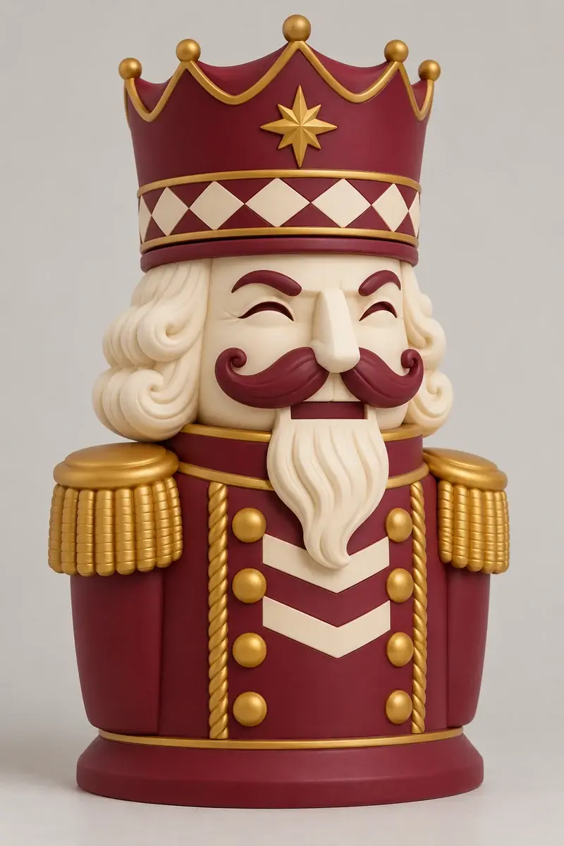 Original concept illustration for Nutcracker Candy Box