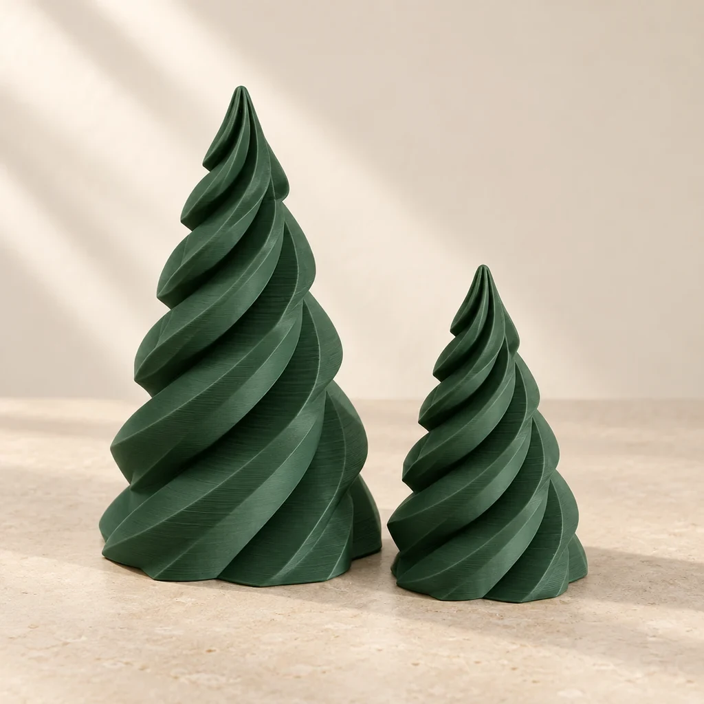 The spiral evergreens in Forest