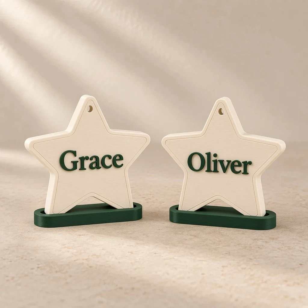 The star place names in Ivory & Forest